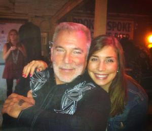 JESSIE AND DAD AT BROKEN SPOKE 01 2013